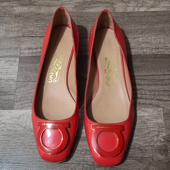 Salvatore Ferragamo Sanna Ballet Flat Shoes - Picture 4 of 10